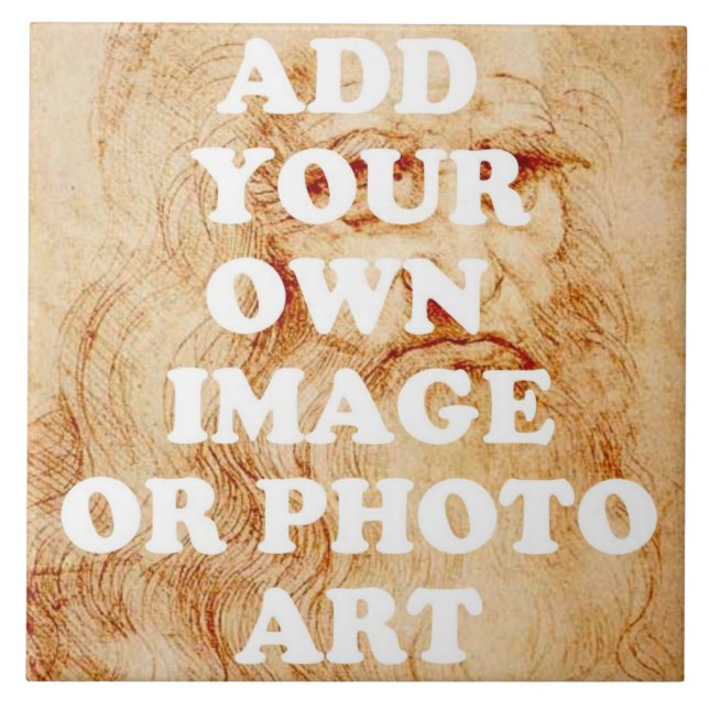 Azulejos CERÂMICOS DE PRESENTE - CRIE SEU PRÓPRIO  (Frente)