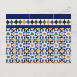 Azulejos cerâmicos do cartão postal Granada