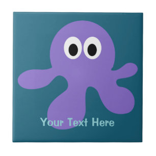 Azulejos cerâmicos personalizados do Octopus