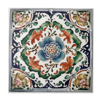 azulejos cerâmicos vintage art nouveau