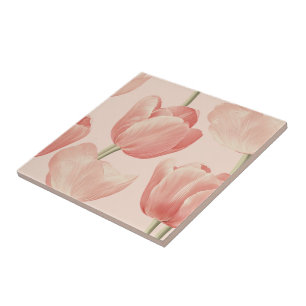 Azulejos Clássicos De Cerâmica De Tulip Para Chão 