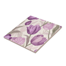 Azulejos Clássicos De Cerâmica De Tulip Para Desta