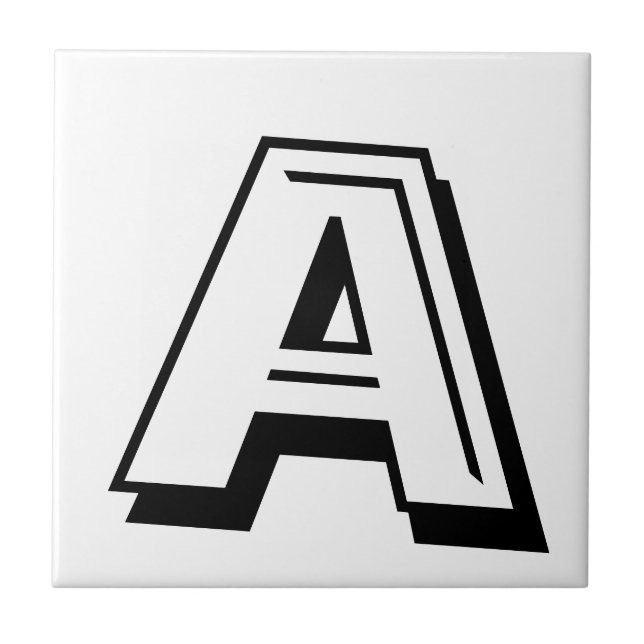 Azulejos com letras (Frente)