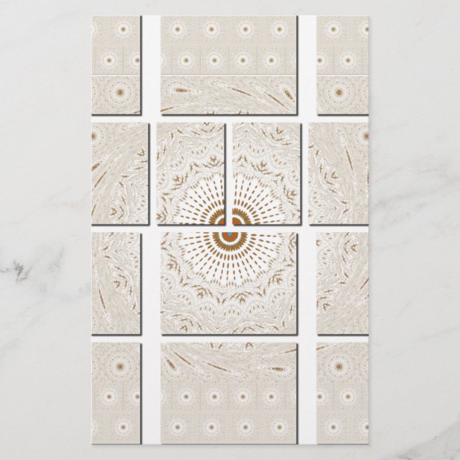 Azulejos de canvas Floral de Parede Hakuna Matata (Frente)