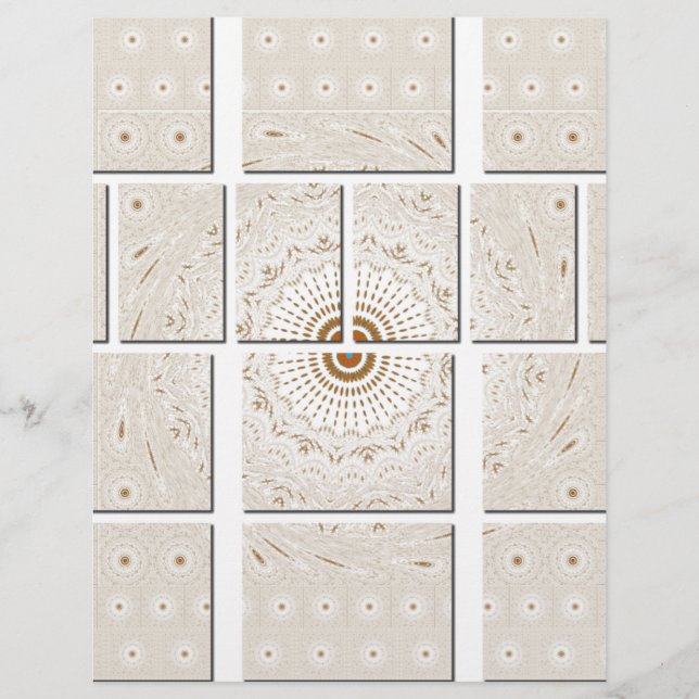 Azulejos de canvas Floral de Parede Hakuna Matata (Frente)