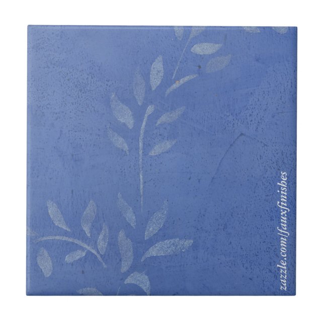 Azulejos de Cerâmica Blue Vine (Frente)