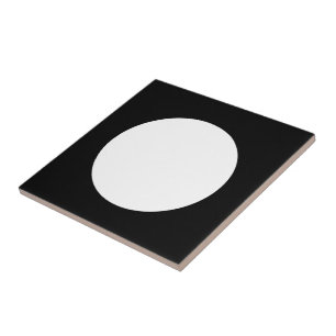 Azulejos de Cerâmica Branca e Preta Elegantes (Min