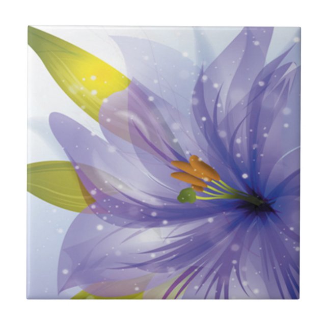 Azulejos de cerámica Flor Bela  (Frente)