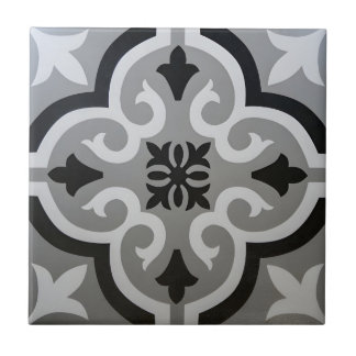 azulejos de chão da cinza azul vintage