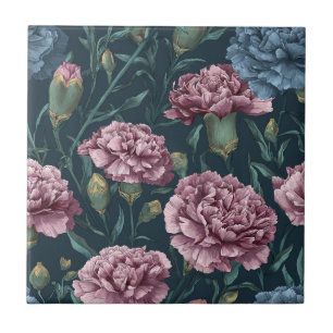 Azulejos de Cravo Botânico Único para Banheiro