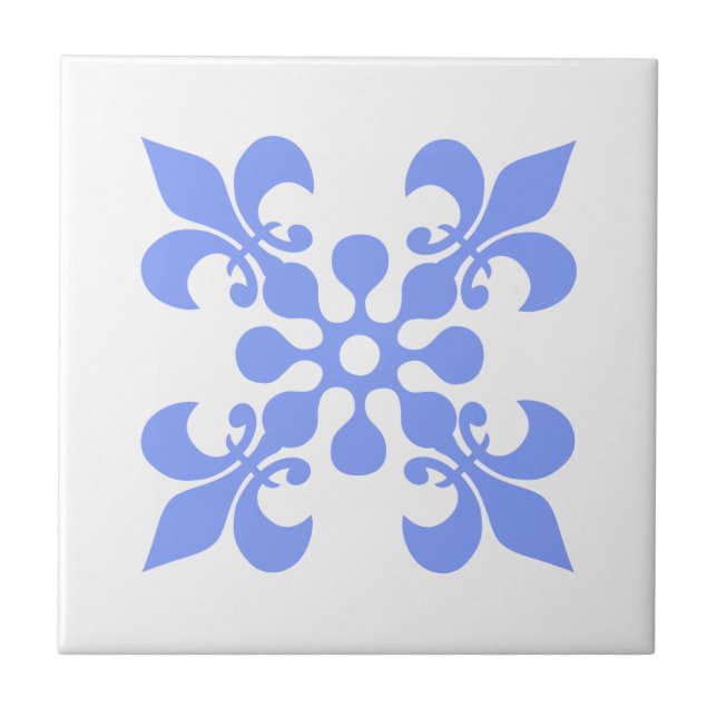 Azulejos de design Blue Abstract (Frente)