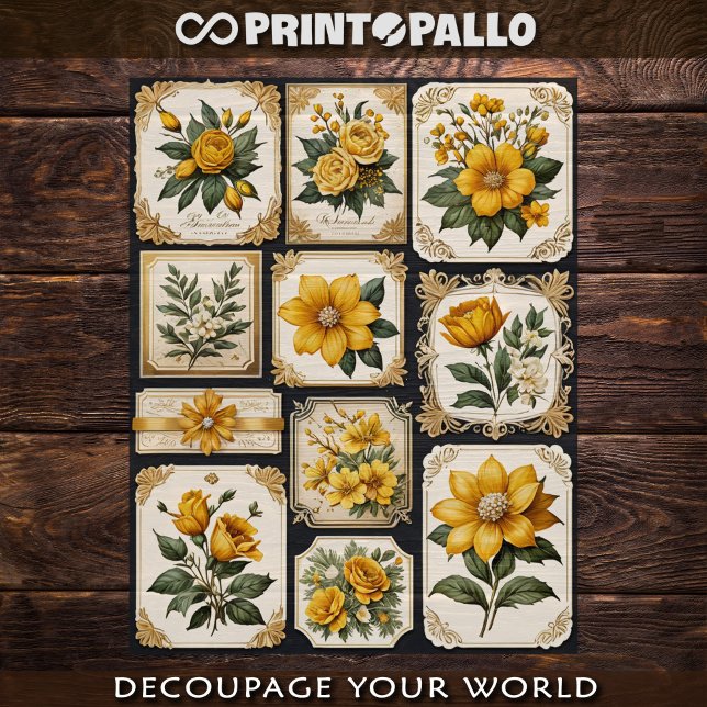 Azulejos de flores como elementos decorativos #3 (Criador carregado)
