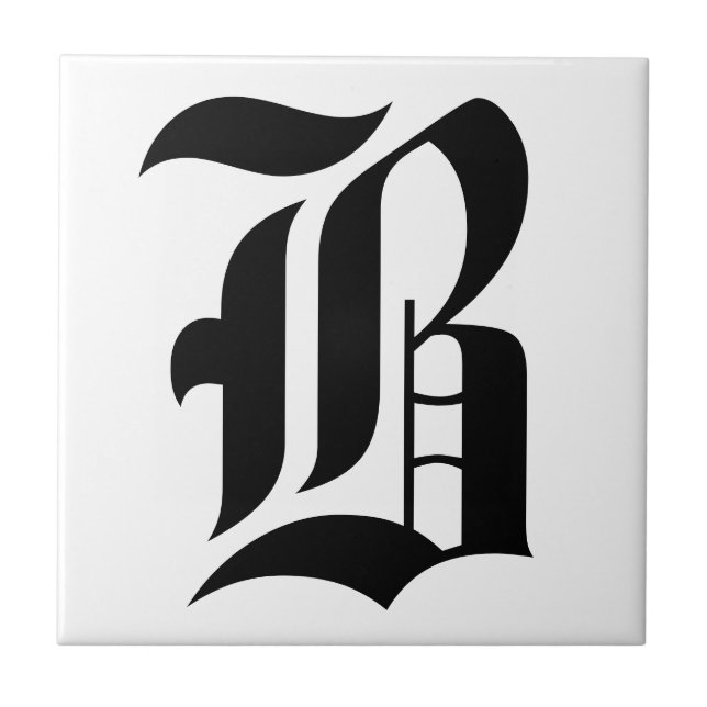 Azulejos de letras gótica (Frente)