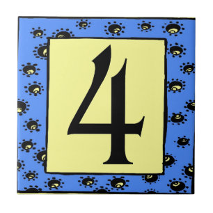 Azulejos de metrô Blue Frame Stars 4