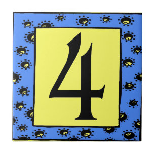 Azulejos de metrô Blue Frame Stars 4