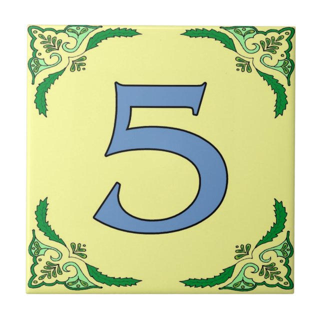 Azulejos de metrô Vinha Frame 5 Cinco (Frente)