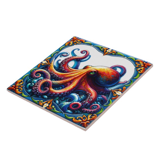 Azulejos de polvos brancos em ondas (Lateral)