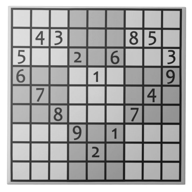 Azulejos de SUDOKU (Frente)