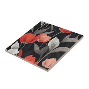 Azulejos De Tulip Cera Para Cozinha
