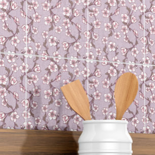 Azulejos decorativos de padrão da vinha floral rox