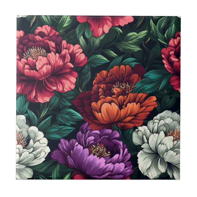 Azulejos Decorativos Exclusivos Para Chão Durável (Frente)