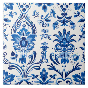 Azulejos Delft Pattern