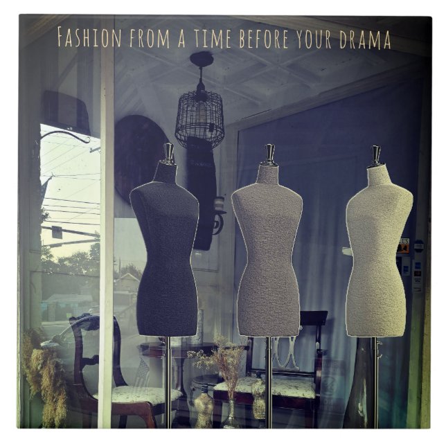 Azulejos divertidos de moda (Frente)