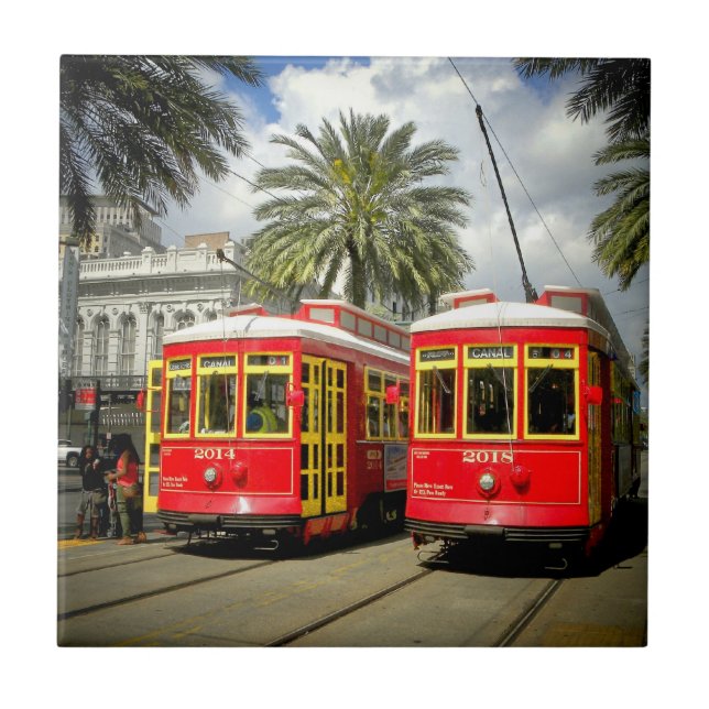 Azulejos do bairro francês de Nova Orleães (Frente)