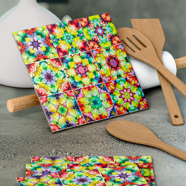 Azulejos do Mediterrâneo, Azulejos de Tinta Álcool