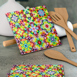 Azulejos do Mediterrâneo, Azulejos de Tinta Álcool