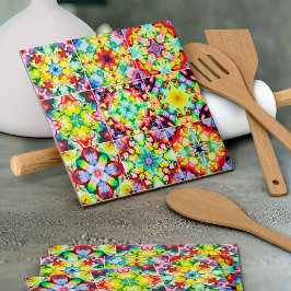 Azulejos do Mediterrâneo, Azulejos de Tinta Álcool