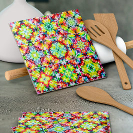 Azulejos do Mediterrâneo, Azulejos de Tinta Álcool