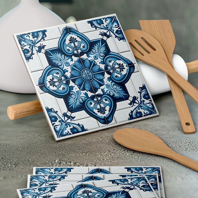 Azulejos do Mediterrâneo, Portugal, Azulejo, Majol (Criador carregado)