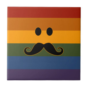 Azulejos do orgulho do bigode