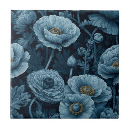 Azulejos Florais Boho Ranunculus para Paredes de C