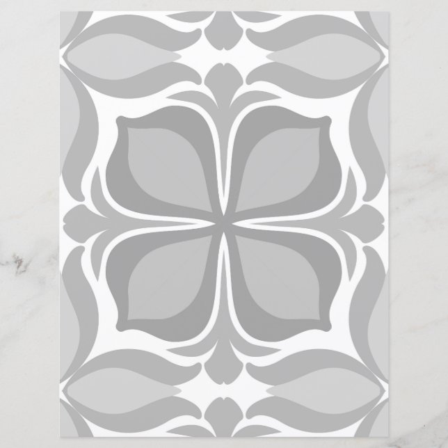 Azulejos geométricos neutros (Frente)