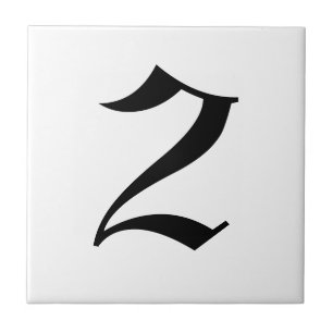 Azulejos góticos do número da casa