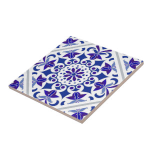 Azulejos Índigo Português Azulejos azuis e brancos