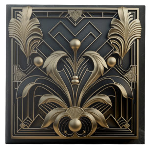 Azulejos Inspirados no Art Déco
