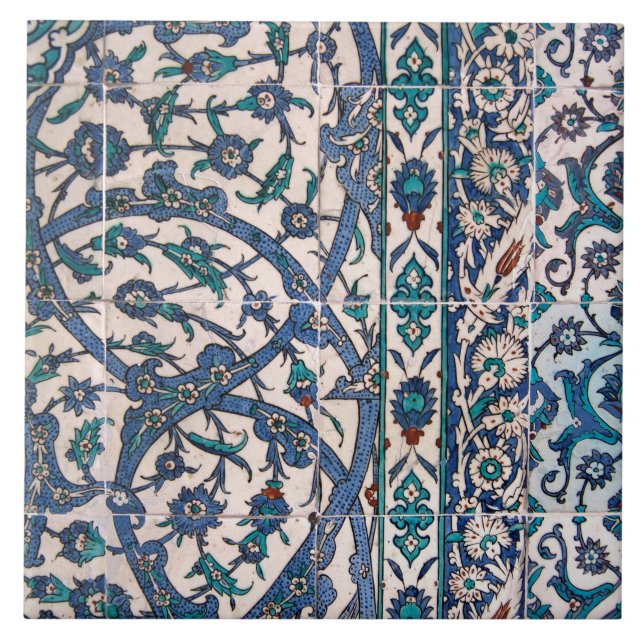 Azulejos Iznik interligados (Frente)
