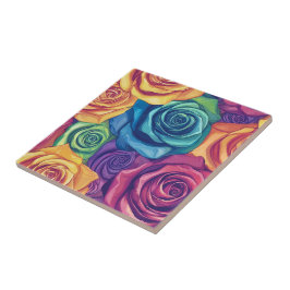 Azulejos legal De Cerâmica De Rosa Floral Para Ban