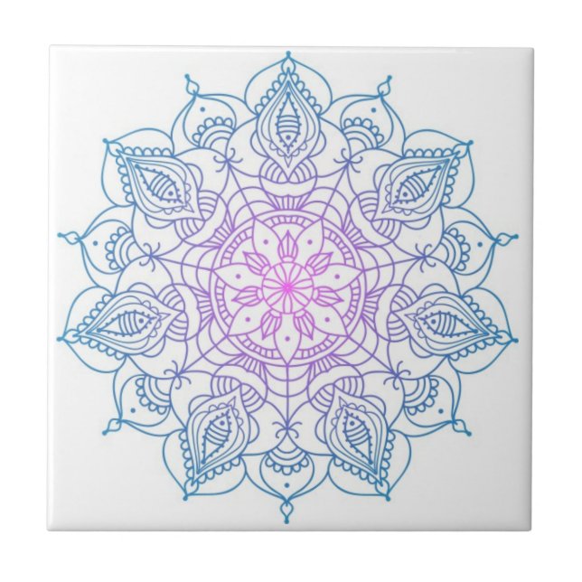 azulejos mandala coloridos (Frente)