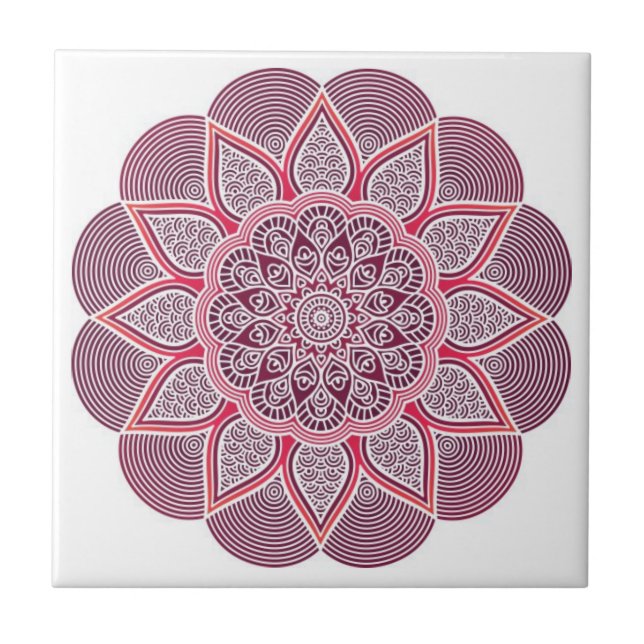 azulejos mandala coloridos (Frente)
