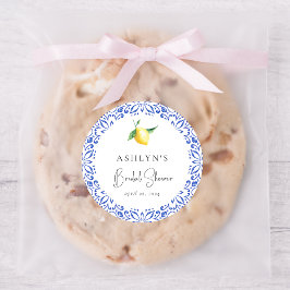 Azulejos Mediterrâneos Adesivo para Chá de Panela 