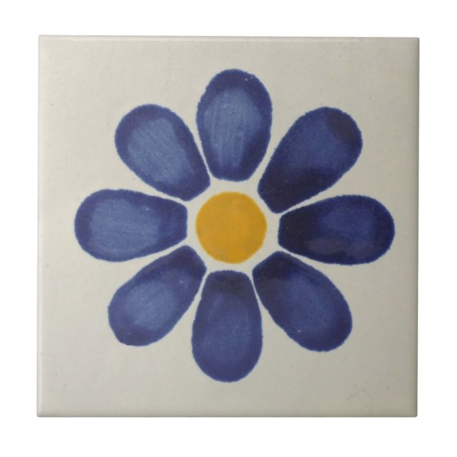 Azulejos Mexicanos Pintados com Retalhista 6 (Frente)