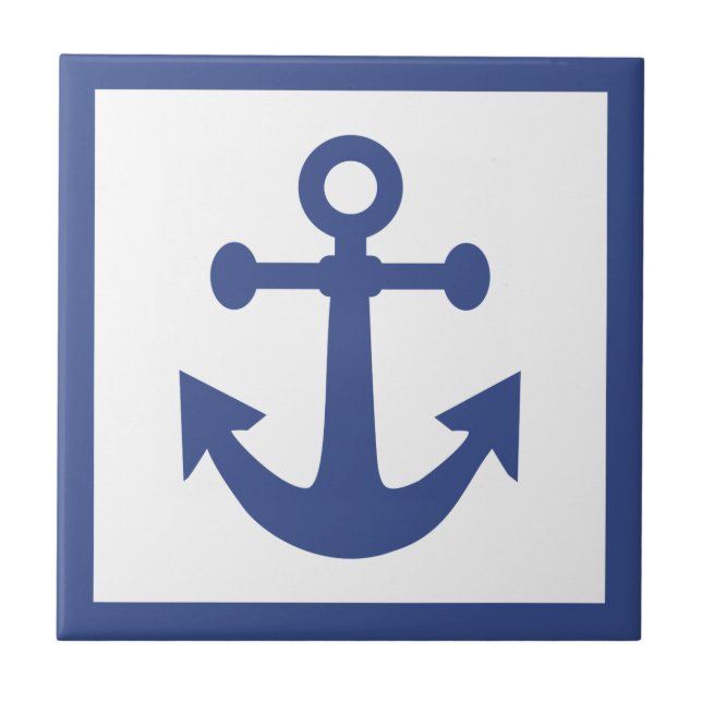Azulejos náuticos da âncora (Frente)
