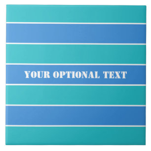 Azulejos personalizados do padrão de stripes