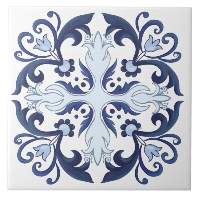 Azulejos portugueses, azulejo azulejo cerâmico (Frente)