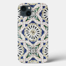 Azulejos Portugueses - Azulejo Colorido Geométrico