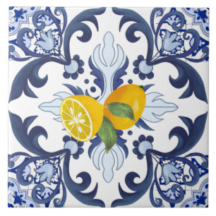 Azulejos portugueses,azulejo,limões,citrinos